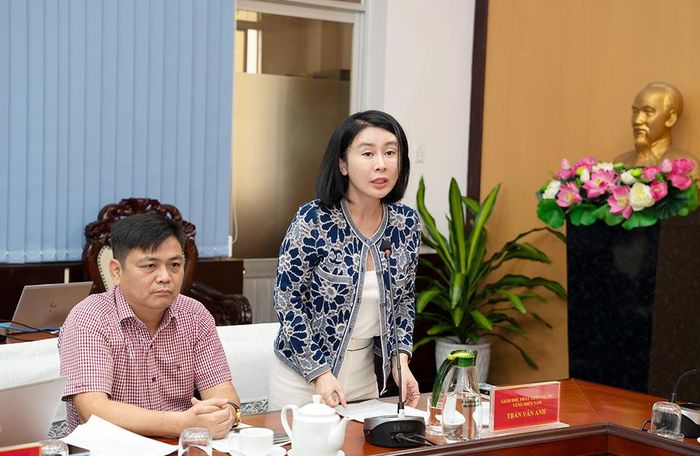 Đại diện Tập đoàn Vingroup - Công ty CP phát biểu tại cuộc họp.