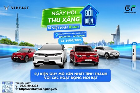 NGÀY HỘI THU XĂNG - ĐỔI ĐIỆN QUY MÔ LỚN NHẤT CHƯA TỪNG CÓ TẠI RẠCH GIÁ - AN GIANG