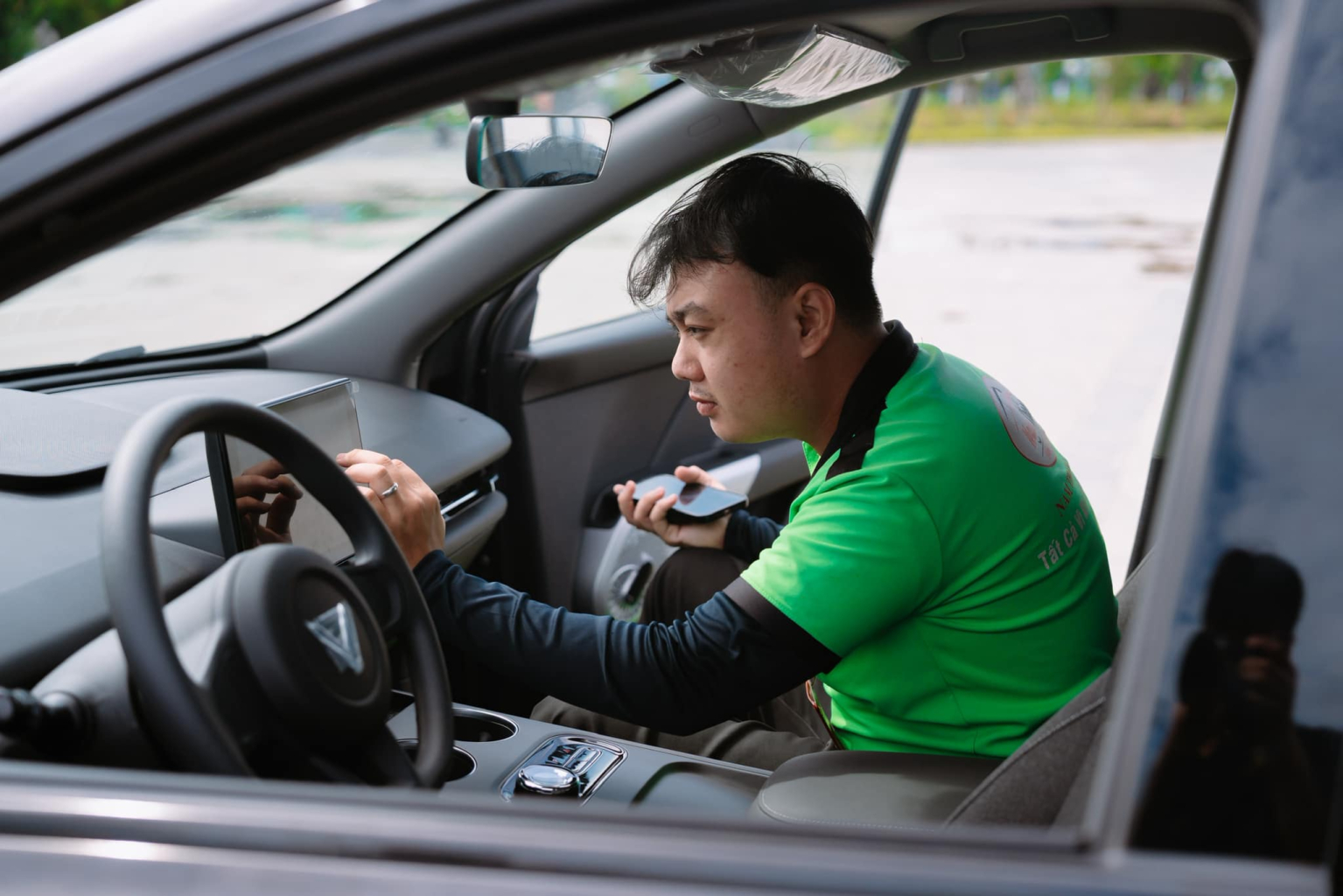 LIMO GREEN NỔI BẬT TẠI SỰ KIỆN THU XĂNG ĐỔI ĐIỆN RẠCH GIÁ
