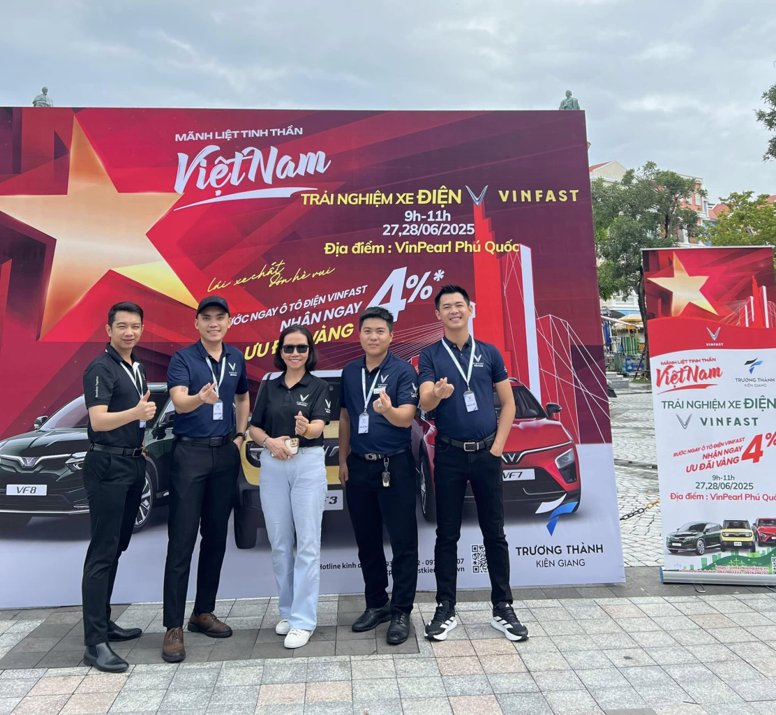 Hoạt động Lái thử xe VinFast Trương Thành